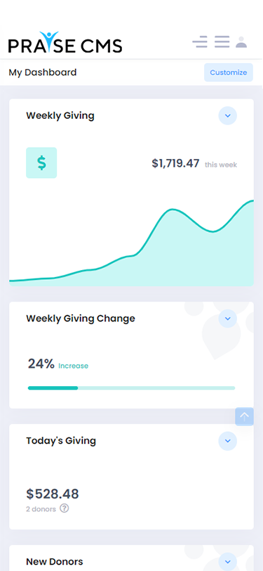 Mobile Dashboard